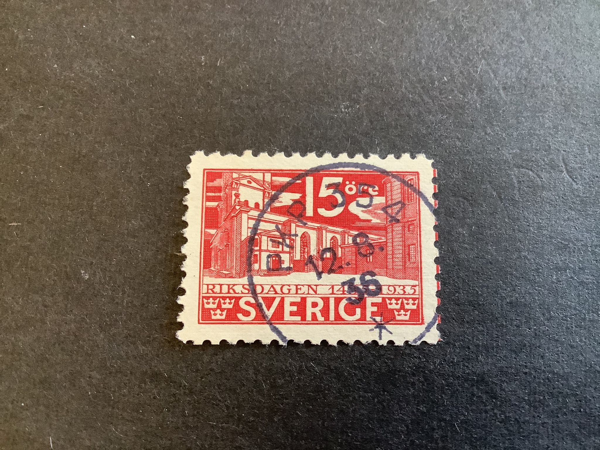Riksdagen praktstämplat PKP 354