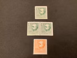 Hazelius facit nr 333-334 postfrisk serie
