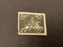 Världspostföreningen facit nr 218 postfriskt märke, kort tand