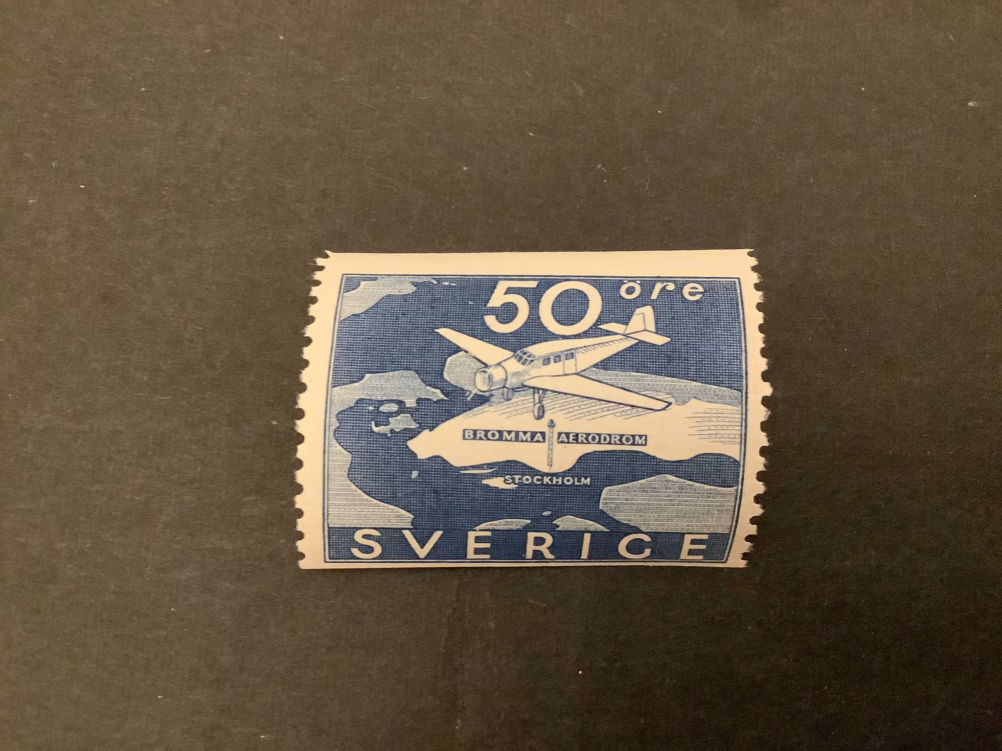 Bromma facit nr 258 postfriskt märke