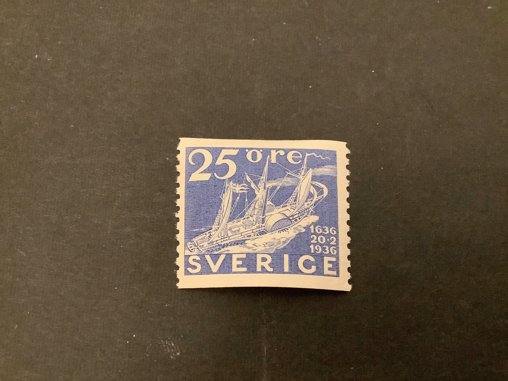 Postverket facit nr 250 postfriskt märke