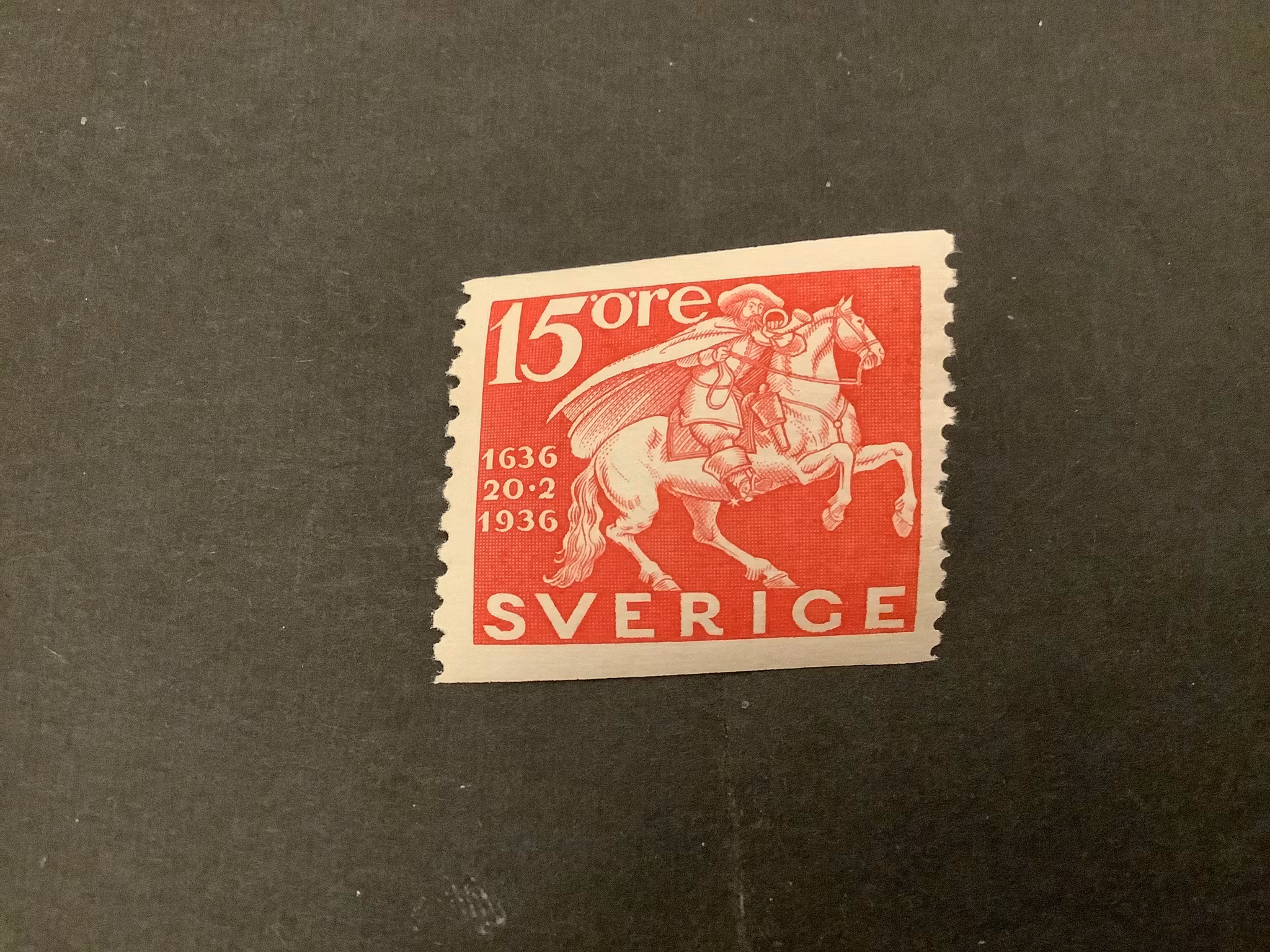 Postverket facit nr 248 A postfriskt märke