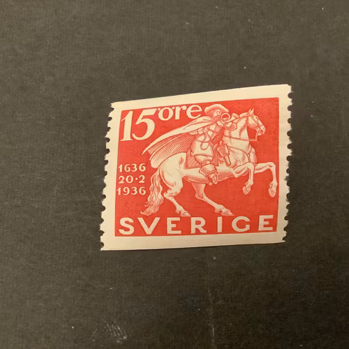 Postverket facit nr 248 A postfriskt märke