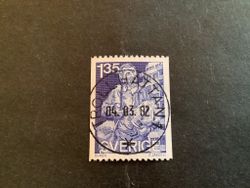 Tidningsdistrubitör facit nr 1202 lyxstämplat TROLLHÄTTAN 1