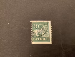 Stående lejon vattenmärke cc med lödskarvslinje, facit nr 144 A