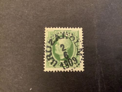 Oscar II facit nr 52 praktstämplat BRUZAHOLM