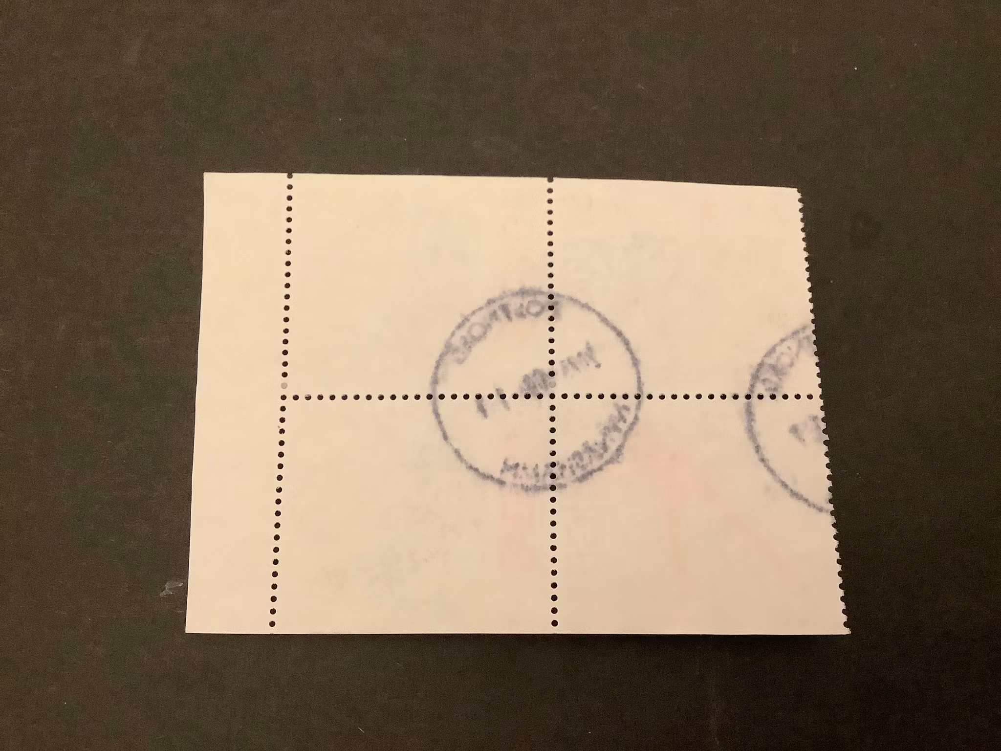 Olympiskt guld II facit nr 1722-1725 i stämplat 4-block