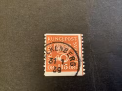 Postemblem facit nr 170 stämplat med lödskarvslinje