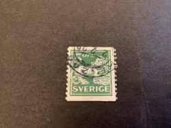 Stående lejon TYP II facit nr 143 A med lödskarvslinje