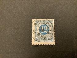Ringtyp T 13 facit nr 32 praktstämplat SOLBERGA