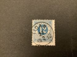 Ringtyp T 13 facit nr 32 praktstämplat TIDAN