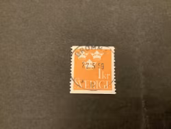 Tre kronor facit nr 294 praktstämplat BROMMA