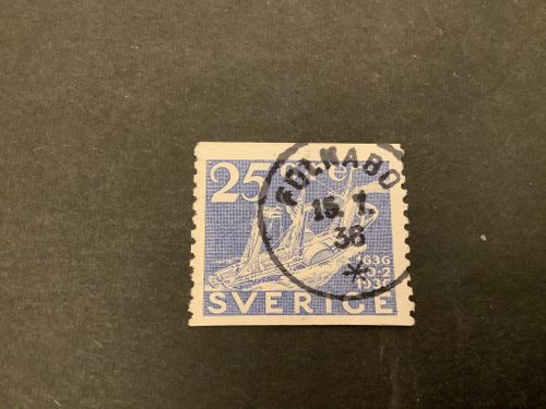 Postverket facit nr 250 praktstämplat FOLKABO