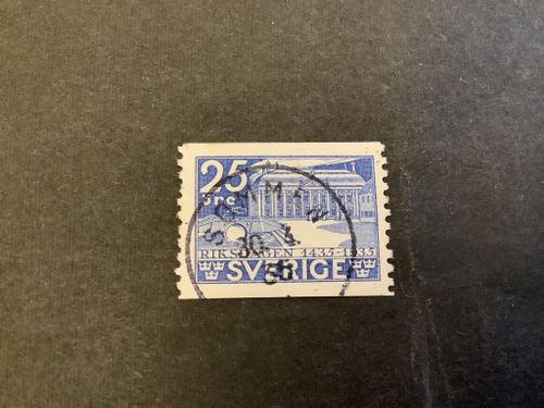 Riksdagen facit nr 243 praktstämplat SOMMEN