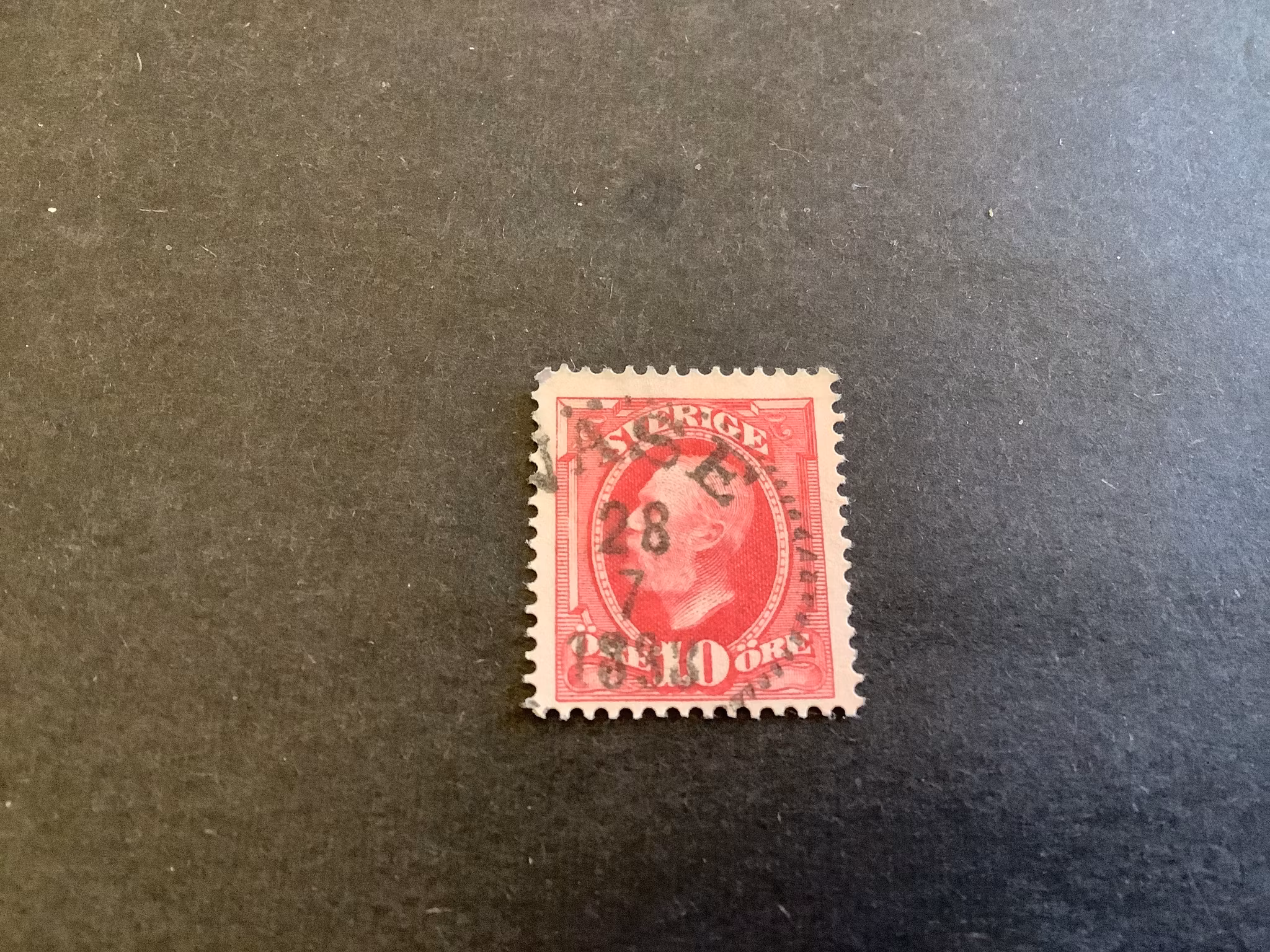 Oscar II facit nr 54 praktstämplat VÄSE