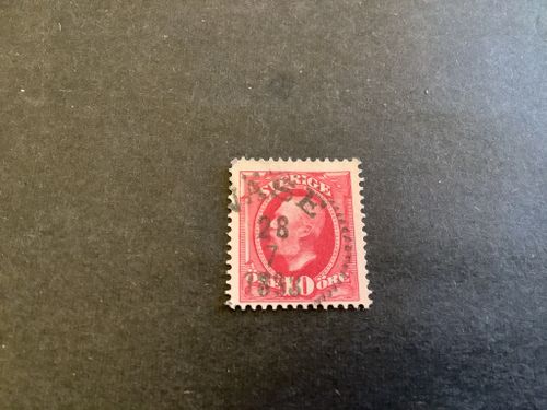 Oscar II facit nr 54 praktstämplat VÄSE