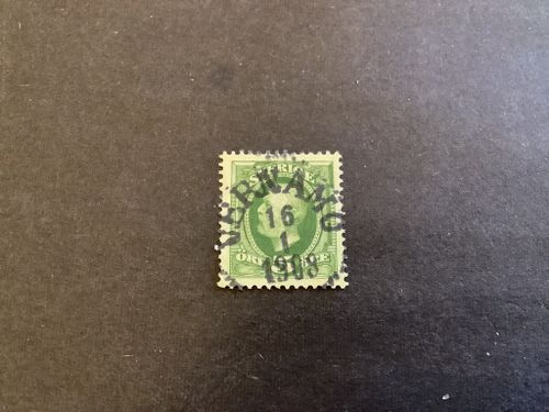 Oscar II facit nr 52 praktstämplat VERNAMO