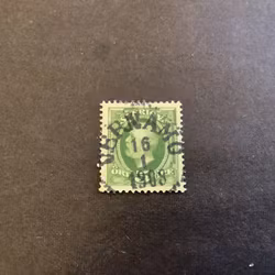 Oscar II facit nr 52 praktstämplat VERNAMO