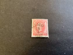 Oscar II posthorn facit nr 45 praktstämplat GIMO