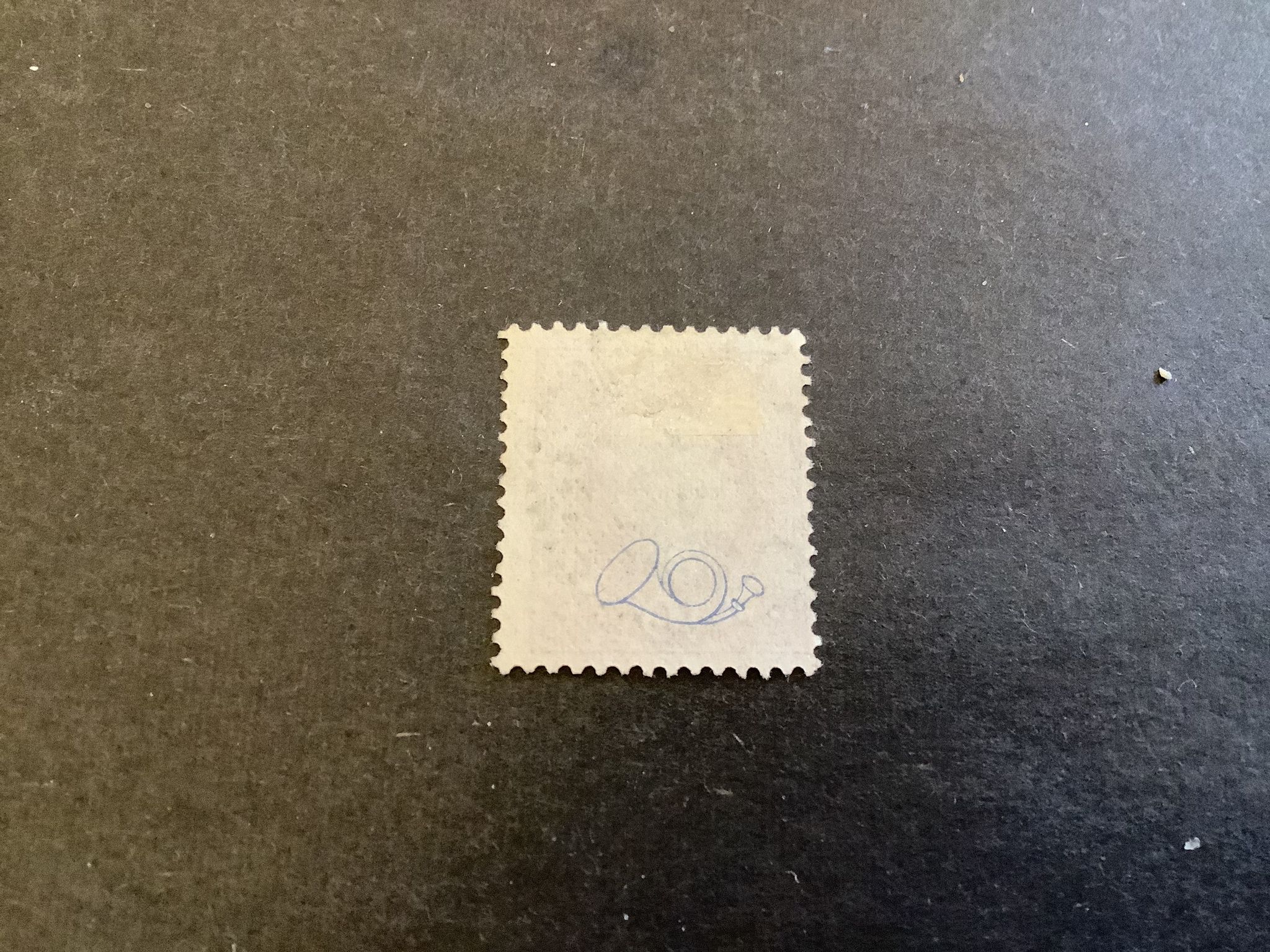 Oscar II posthorn praktstämplat PKXP No 30