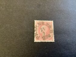 Oscar II posthorn praktstämplat PKXP No 28 B