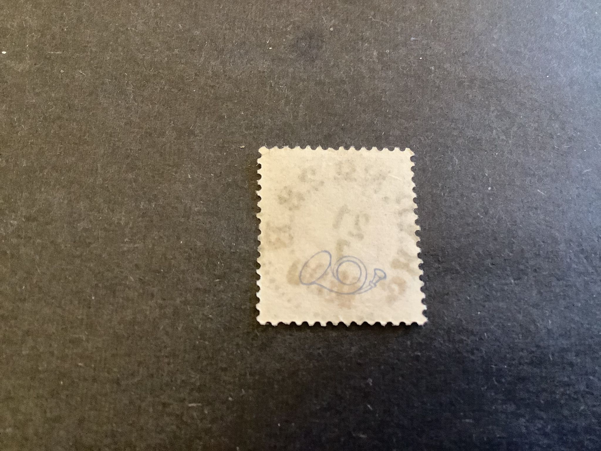 Oscar II posthorn praktstämplat PKXP No 28 B