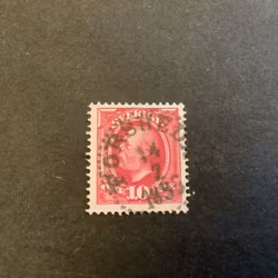 Oscar II facit nr 54 praktstämplat FORSHEDA