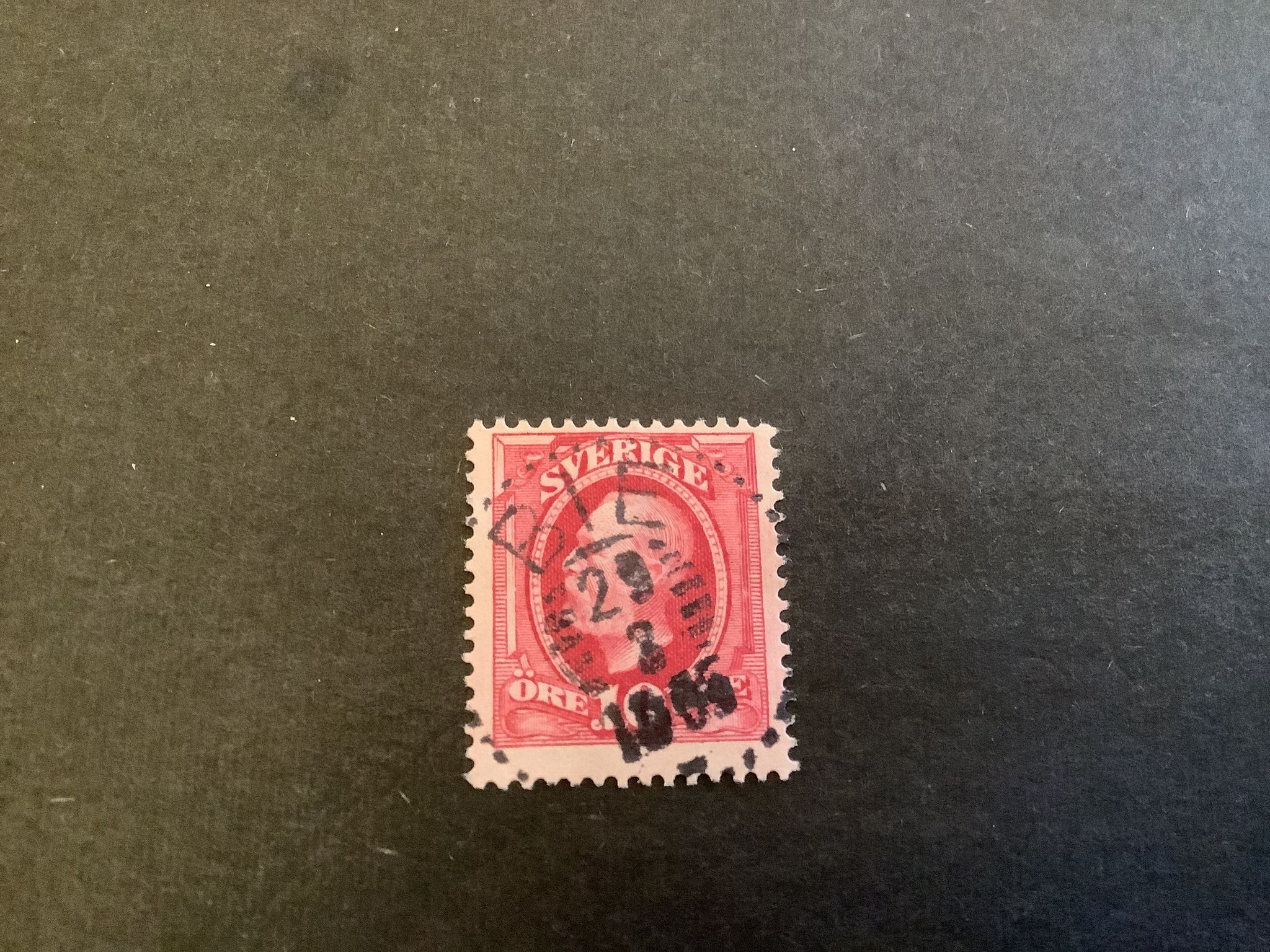 Oscar II facit nr 54 praktstämplat BIE