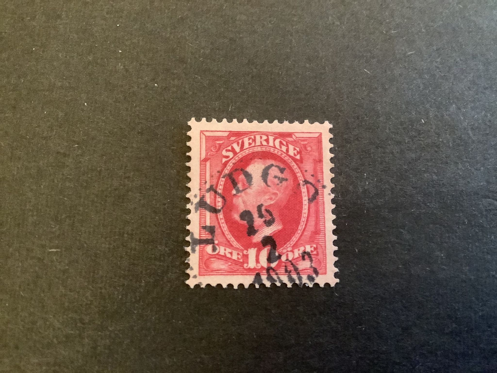 Oscar II facit nr 54 praktstämplat LUDGO