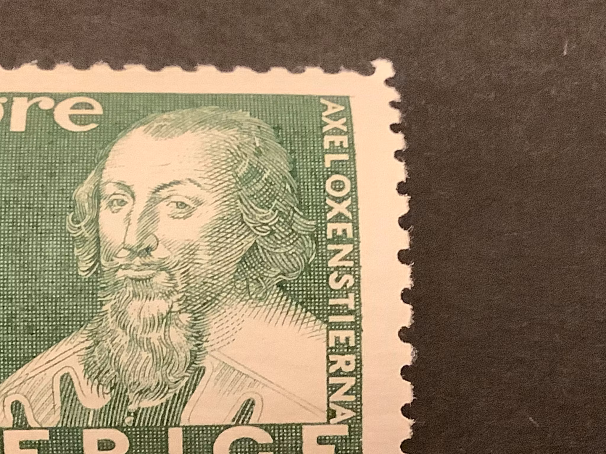Postverket facit nr 246 C postfriskt märke med dubbelprägling