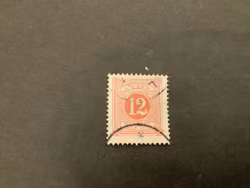 Lösen T 13 stämplat märke, facit nr L 15