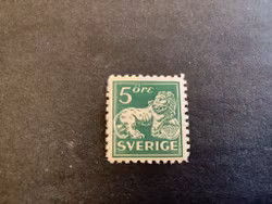 Stående lejon Typ II facit nr 143 C postfriskt märke