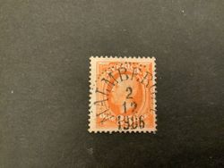 Oscar II facit nr 57 praktstämplat MALMBERGET