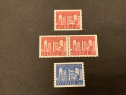 Kungliga biblioteket facit nr 526-527 postfrisk serie