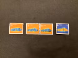 Europa II facit nr 653-654 postfrisk serie