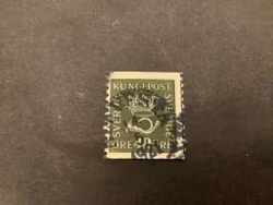 Postemblem stämplat märke med plåtskarvstecken facit nr 159