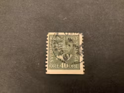 Postemblem stämplat märke med plåtskarvstecken facit 158 eller 159