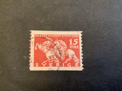 Lützen facit nr 235 A V1 stämplat med flamman
