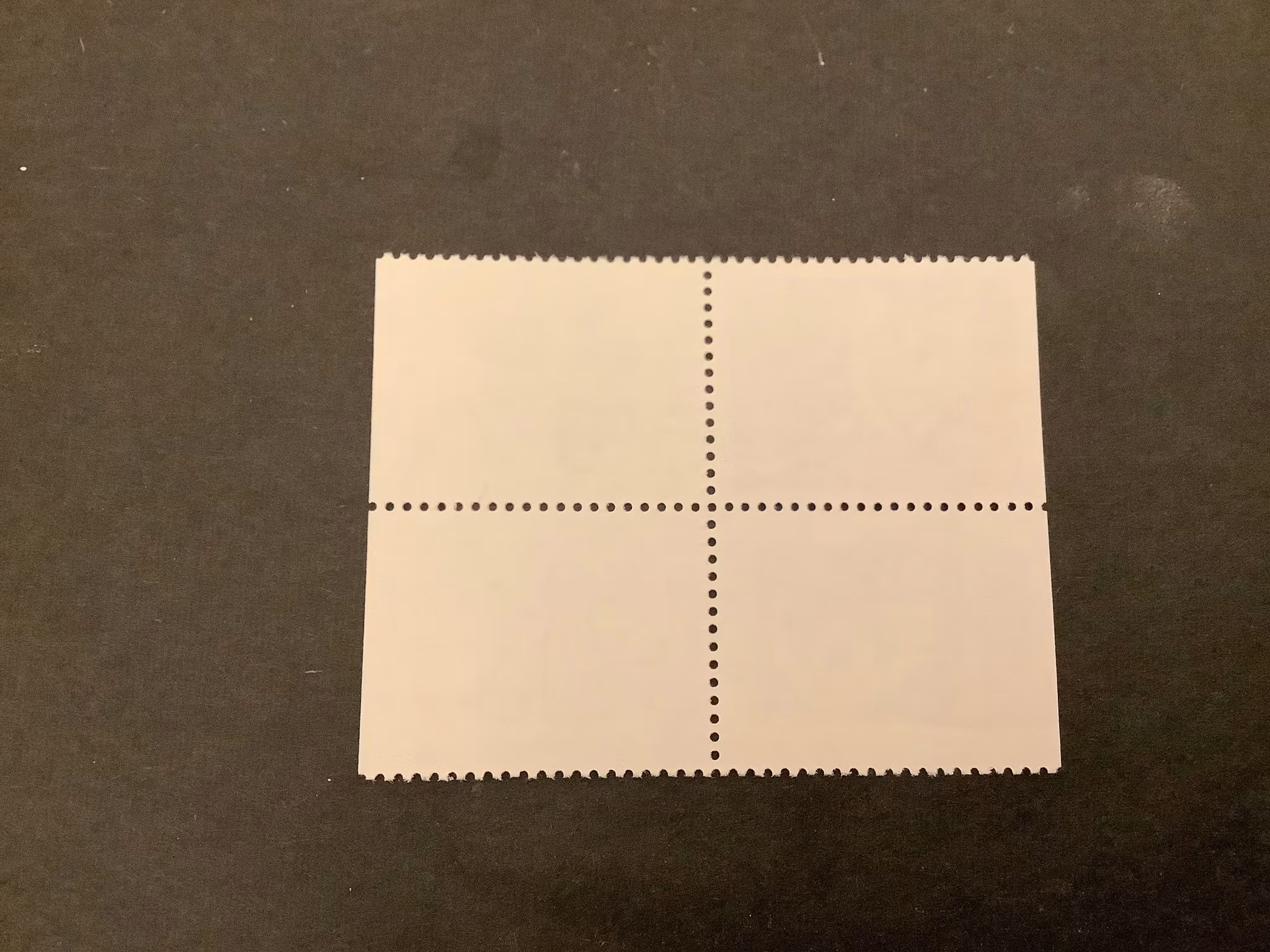 Hälsningsfrimärken V facit nr 1968-1971 postfriskt block