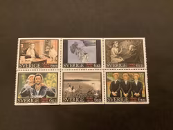 Filmen 100 år facit nr 1917-1922 postfriskt block