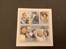 Den kungliga familjen facit nr 1812-1815 postfriskt block