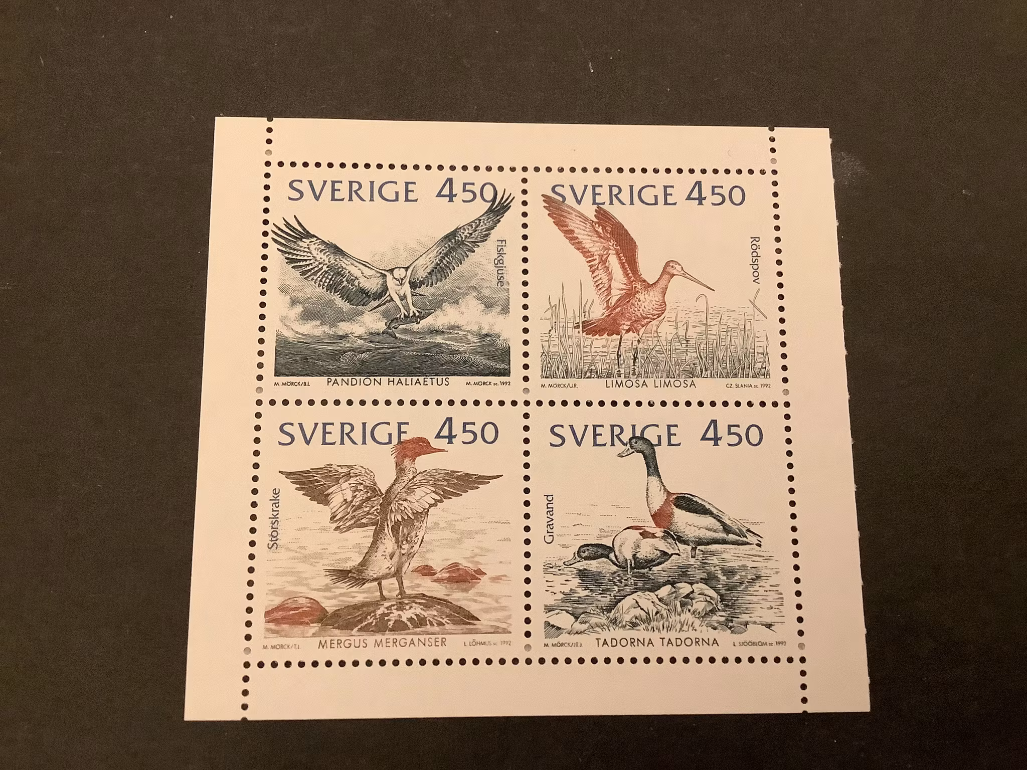 Mare Balticum facit nr 1761-1764 postfriskt block