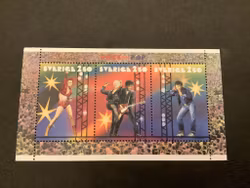 Rock & pop facit nr 1702-1704 postfriskt block