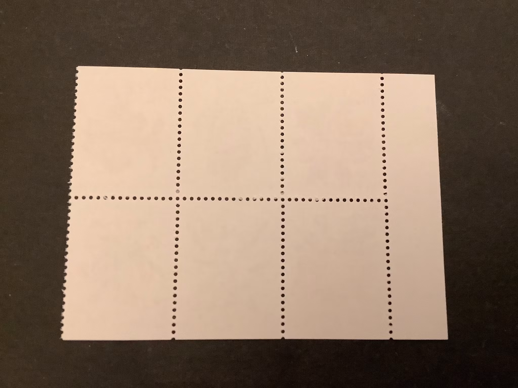 Julpost 1990 facit nr 1660-1665 i postfriskt block