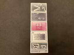 Nobelpristagare kemi facit nr 1279-1283 i postfriskt block