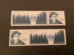 Dan Andersson facit nr 1526 SX 1 och SX 2 postfriska par