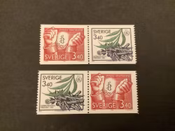 Fred och fihet facit nr 1425 SX 1 och SX 2 postfriska par