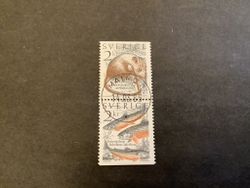 Levande natur facit nr 1340 SX lyxstämplat par MALMÖ 1