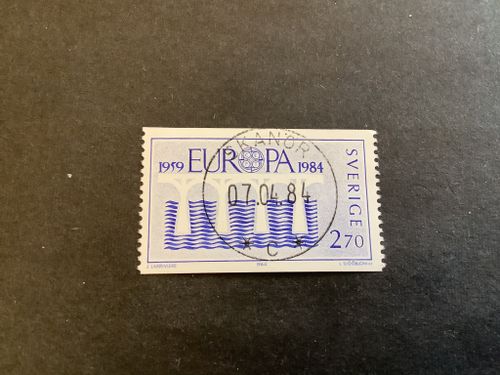 Europa XIII facit nr 1288 lyxstämplat SKANÖR