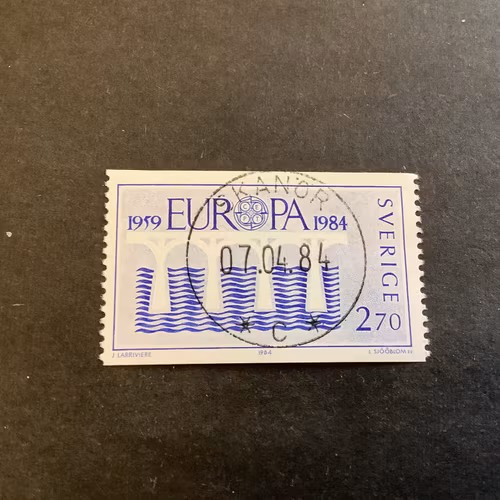 Europa XIII facit nr 1288 lyxstämplat SKANÖR
